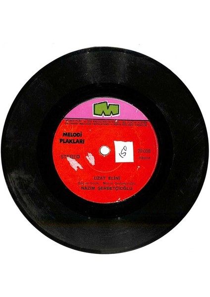 Nazım Şerbetçioğlu - Uzat Elini Hep Aldandım Plak (106.5) PLK21690