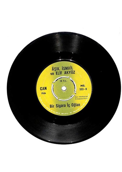 Aşık Ismail ve Elif Akyüz - Ölen Aşık Daha Geri Gelirmi Bir Sigara Iç Oğlan Plak (108.5) PLK20972 fiyatları