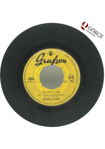 Mehmet Taneri - Bir Rüya Gibi Kabahat Bende Mi Plak PLK1362