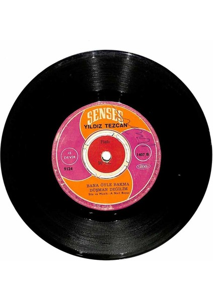 Yıldız Tezcan - Sabır Taşı Çatladı Bana Öyle Bakma Düşman Değilim Plak (107) PLK21714 fiyatları