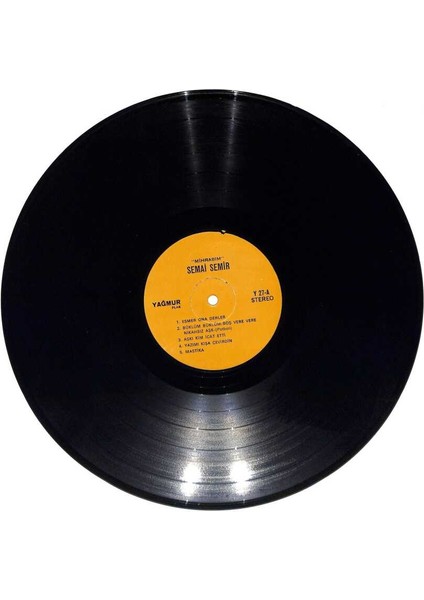 Semai Semir - Mihrabım Lp Plak (108) PLK21850 modelleri