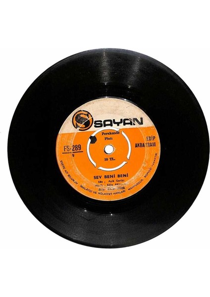 Edip Akbayram - Anam Ağlar Baş Ucumda Oturur Sev Beni Beni Plak (106.5) PLK21464 fiyatları