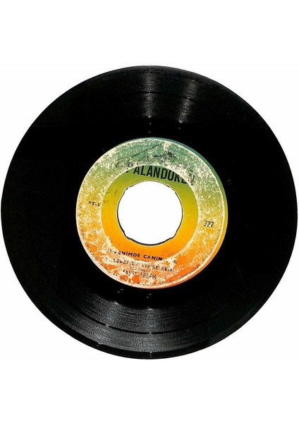 Yaşar Erdem - Benimde Canım Var Sevemez Kimse Seni Bağdat Yolu Ellerim Boşmu Kalacaktı Mini Lp Plak (106) PLK21772