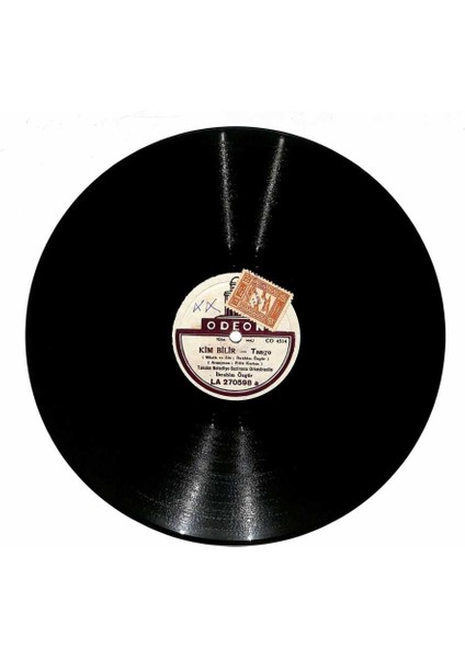 Ibrahim Özgür - Kim Bilir Yalan Taş Plak (107.5) PLK22505