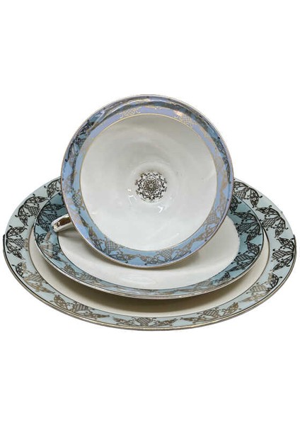 1960LAR Antika Bavaria Trio 3lü Çay Takımı AOB3875 modelleri