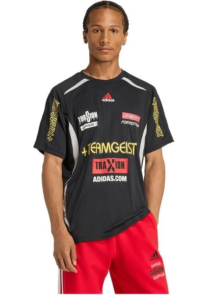 Erkek Siyah T-shirt SS JERSEY KG2671