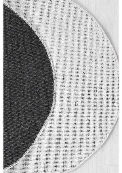 Azra Beyaz Yuvarlak Mutfak Halısı | Yıkanabilir, Kaymaz Taban, Yumuşak Dokulu Antre Kilimi indirimleri