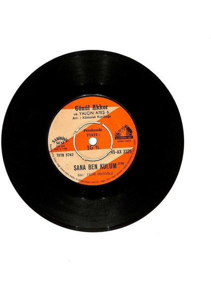 Gönül Akkor - Böyle Gelmiş Böyle Geçer Dünya Sana Ben Kulum Plak (108) PLK22588