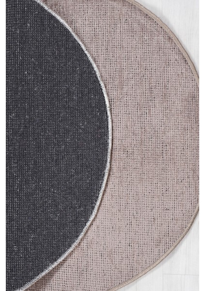 Azra Bej Yuvarlak Mutfak Halısı | Yıkanabilir, Kaymaz Taban, Yumuşak Dokulu Antre Kilimi indirimleri