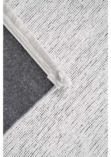 Azra Beyaz Yolluk Halı | Yıkanabilir, Kaymaz Taban, Modern Koridor Antre Kilimi