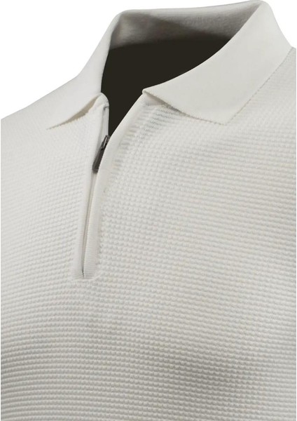 Erkek Fermuarlı Polo Yaka Triko Kazak 5240F BGL-ST04852 fırsatları