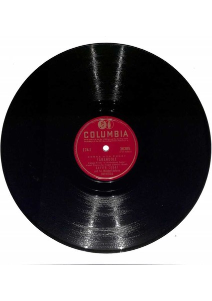 Xavier Cugat And His Waldorf Astoria Orchestra - Conga With Cugat Spring Song Farandole Taş Plak (107.5) PLK22820