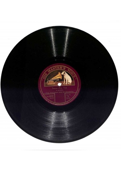 Paul Whiteman And His Orchestra - Foot Loose Sonya Taş Plak (107.5) PLK22825 fiyatları