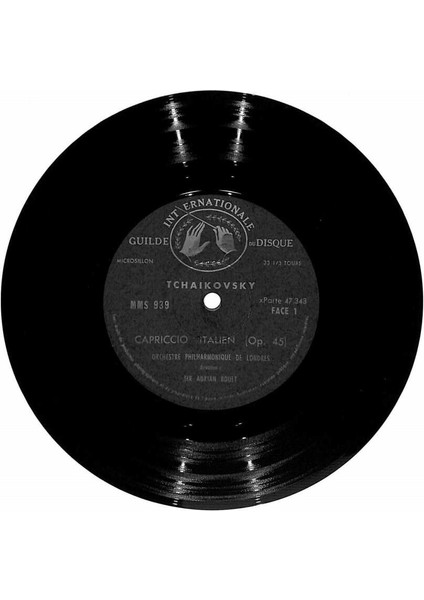 Sir Adrian Boult - Capriccio Italien Plak (108.5) PLK22301