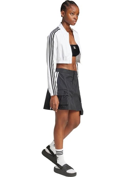 Kadın Siyah Etek CARGO MINISKIRT JJ3087