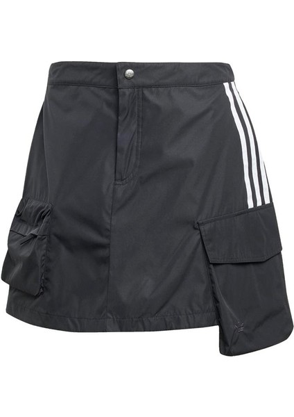 Kadın Siyah Etek CARGO MINISKIRT JJ3087