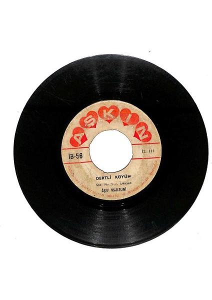 Aşık Mahzuni - Dertli Köyüm Aliyi Severiz Aleviyiz Biz Plak (105.5) PLK21810