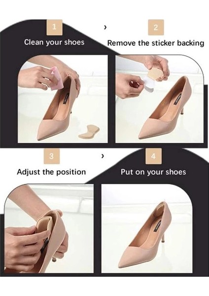 5 mm Ayakkabı Topuk Vurma Önleyici ve Daraltma Padi 2li (5148) fiyatları