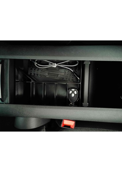 Citroen Berlingo Kolçak Içi Düzenleyici Organizer Orta Konsol Sürgü - Siyah