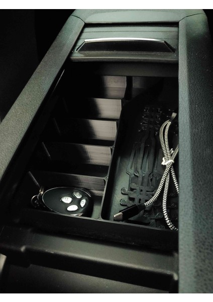 Citroen Berlingo Kolçak Içi Düzenleyici Organizer Orta Konsol Sürgü - Siyah fiyatları