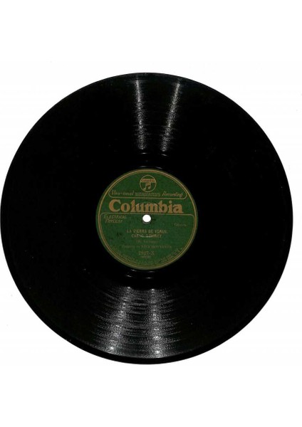 Rita Montaner - La Tierra De Venüs Canto Siboney La Tierra De Venüs La Gitana Taş Plak (107) PLK23137