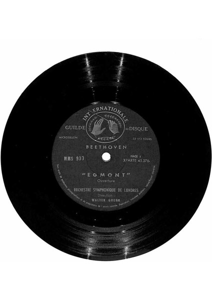 Walter Goehr & Beethoven - Egmont Coriolan Plak (108.5) PLK22303