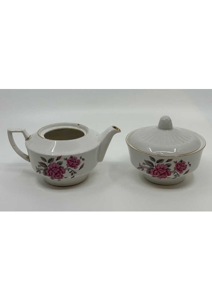 Sümerbank Porselen Sütlük, Şekerlik Takımı AOB3868