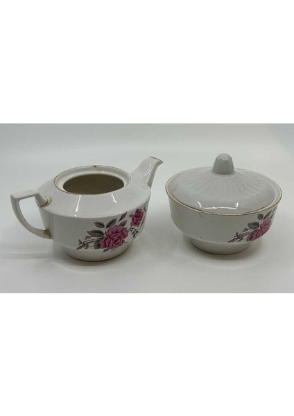 Sümerbank Porselen Sütlük, Şekerlik Takımı AOB3868 fiyatları