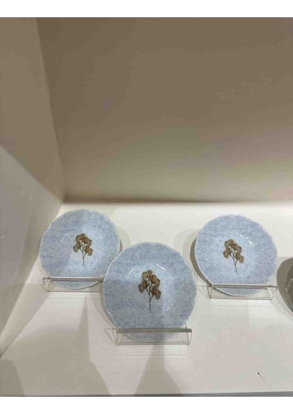 Çisem 6'lı Çay Tabağı modelleri