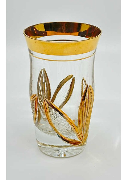 Eski Dönem Altın Yaldızlı Su Bardağı AOB3871 fiyatları