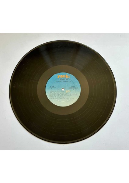 Boney M. - Boonoonoonoos (Dönem Baskı) Lp Plak (108) PLK22050 fiyatları