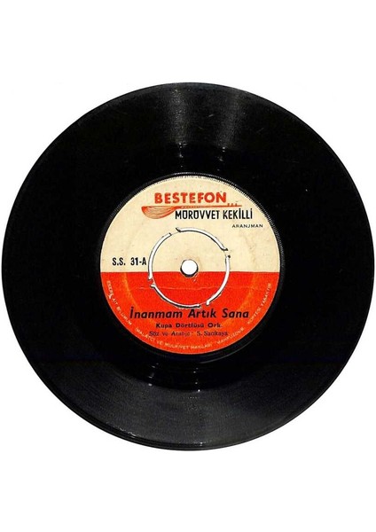 Mürüvvet Kekilli - Inanmam Artık Sana Söz Ver Bana Plak (106) PLK21482