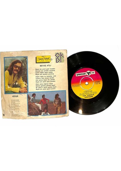 Cem Karaca Dervişan - Beyaz Atlı Yiğitler Plak (108) PLK22554 fiyatları