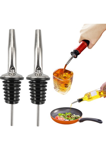 Dublor Yumurta + Şişe Ucu Servis Aparatı Damlalık Yağdanlık - 2'li Set 1A2B3D fırsatları