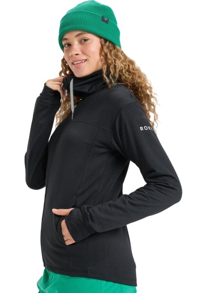 Vertere Full Zip Kadın Siyah Sweatshirt fiyatları