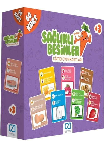 Games Sağlıklı Besinler 60 Kart 5106