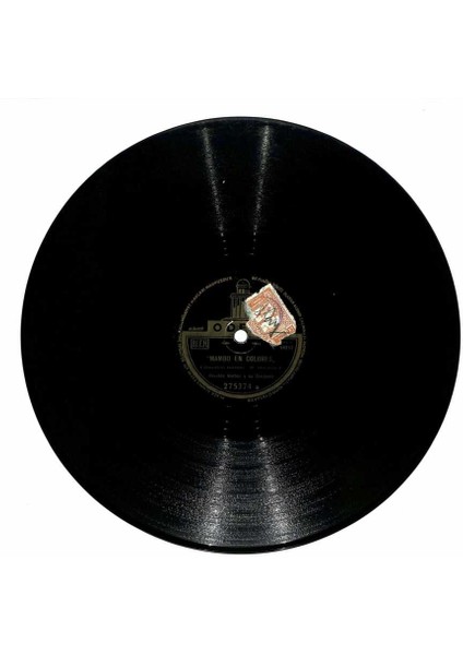Osvaldo Norton - R. Martins Mambo En Colores Maringa Taş Plak (106.5) PLK22962