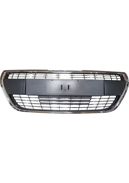Peugeot 208 16/20 Ön Panjur Si̇yah (Ni̇kelaj Çerçeveli̇) Petekleri̇ Ni̇kelajlı (Tw)