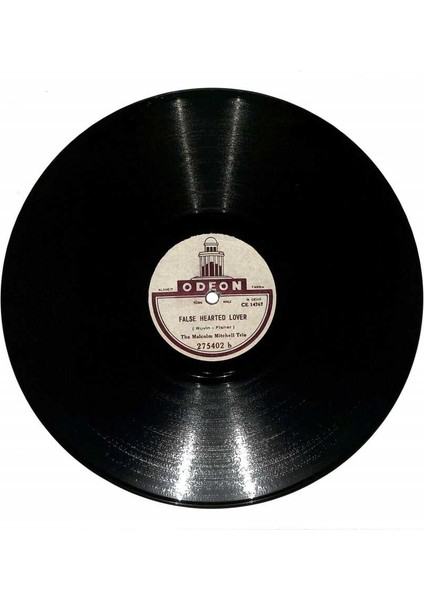 The Malcolm Mitchell Trio Kennedy-Simon - Istanbul Not Constantinople False Hearted Lover Taş Plak Türk Baskı (107) PLK22796 fiyatları