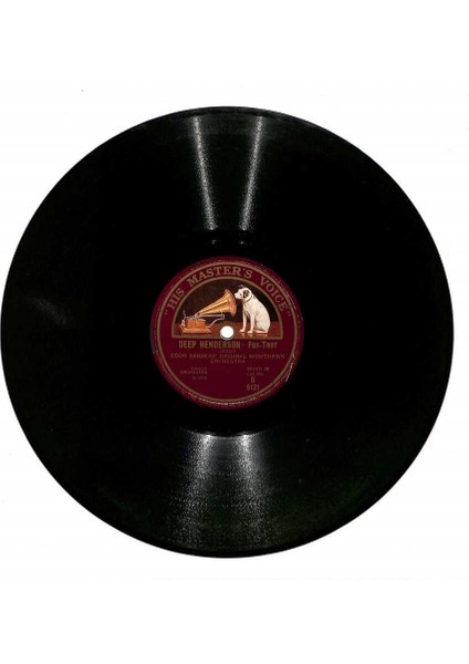 Coon Sanders Original Nighthawk Orchestra - Deep Henderson Hı Diddle Diddle Taş Plak (107) PLK23054