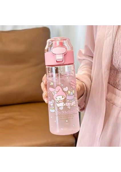Cinnamoroll My Melody Melodi 550ML Suluk Matara Çay Litreli Bpa Free Sağlığa Zararsız Taşıma