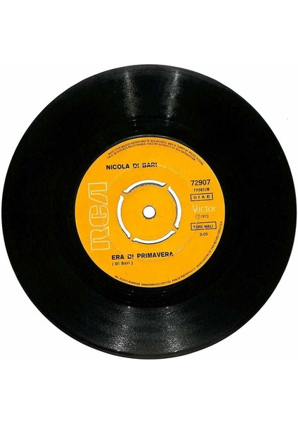 Nicola Di Bari - I Giorni Dellarco Baleno Era Di Primavera Plak (107) PLK22333 fiyatları