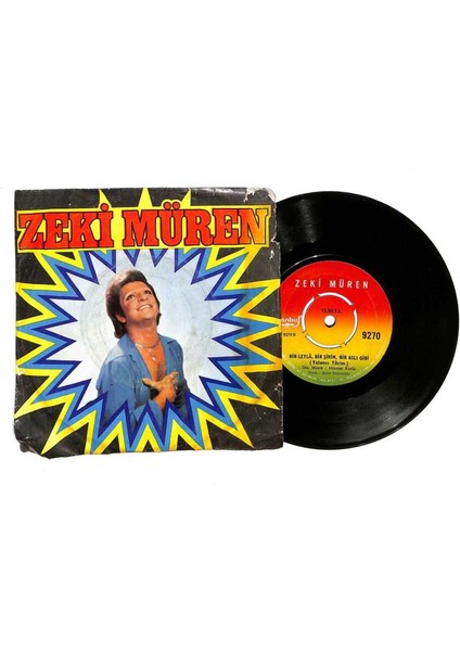 Zeki Müren - Nasıl Içmem Arkadaşım Bir Leyla, Bir Şirin, Bir Aslı Gibi Yalancı Yarim Plak (108) PLK22577