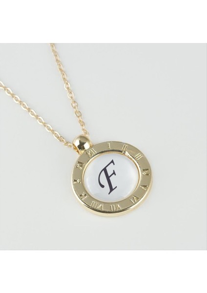 Lvsqvr Seri Sonu Harfli Kolye-F