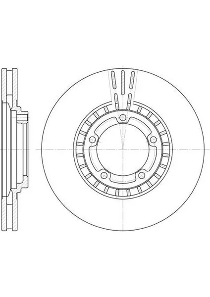 50248 Fren Diski On 581294A200 (2 Adet Fiyatıdır)