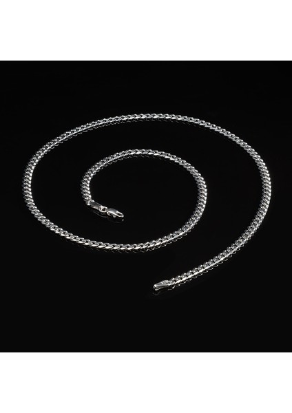 120 Mikron Rodyum Gurmet Gümüş Zincir fiyatları