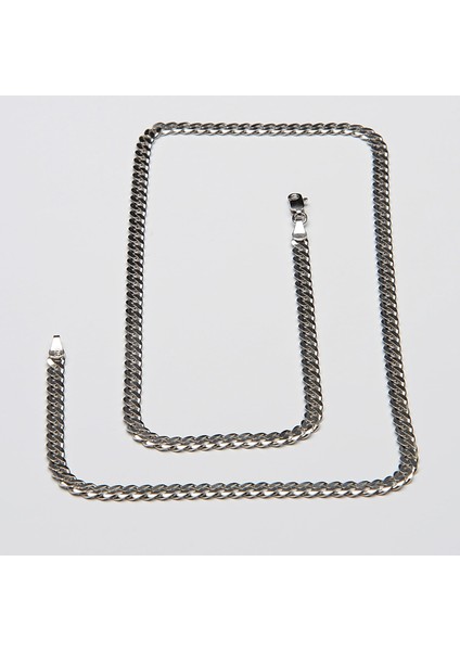 120 Mikron Rodyum Gurmet Gümüş Zincir modelleri