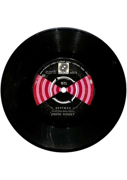 Erkin Koray - Estarabim Sevince Plak (106.5) PLK20669 fiyatları
