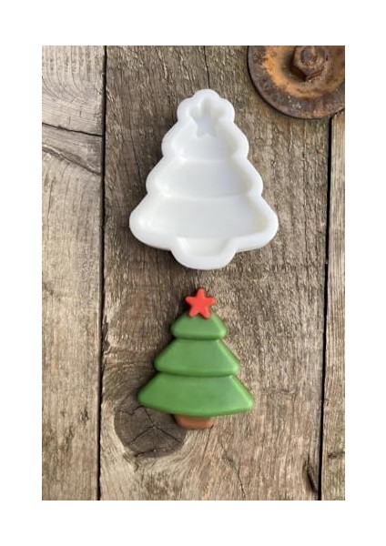 Concept Yılbaşı Çam Ağacı Mum Kalıbı (Silikon) modelleri