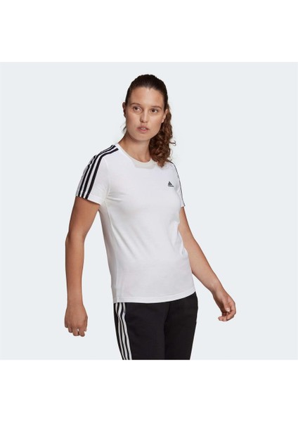 Sportswear GL0783 Essentials Slim 3-Stripes Tee indirimleri
